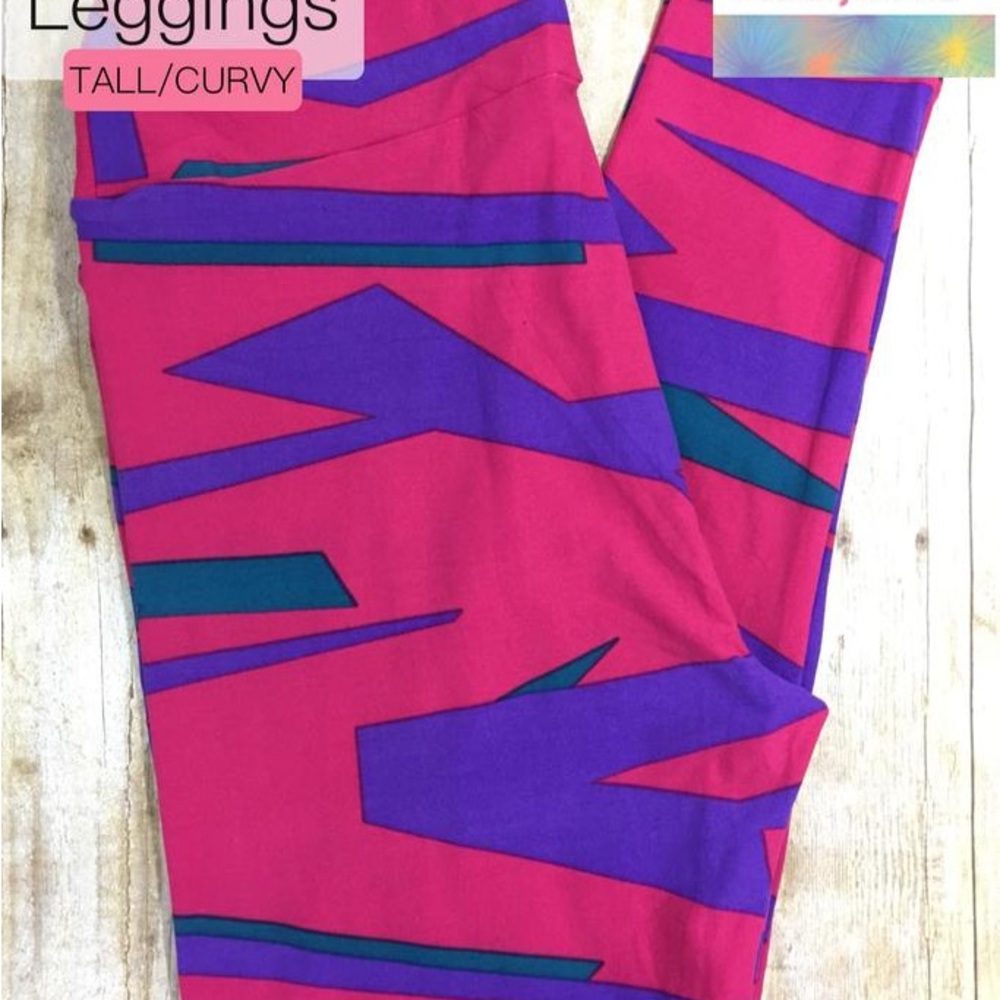 Colorful Geometric LuLaRoe Leggings